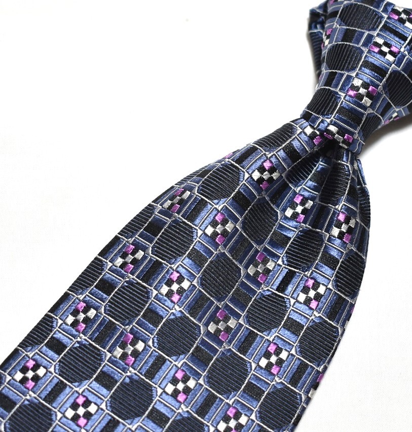 A025☆バナナリパブリック ネクタイ パターン柄☆3本以上送料無料☆拍卖