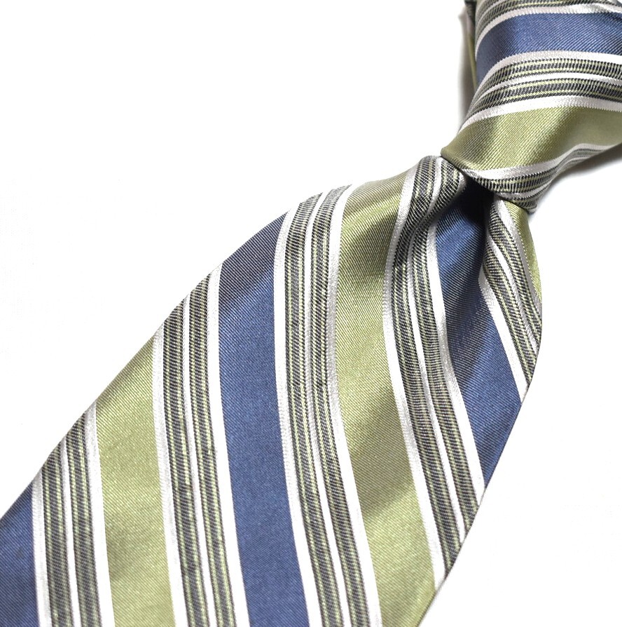 A057☆カルバンクライン ネクタイ ストライプ柄☆3本以上送料無料☆拍卖