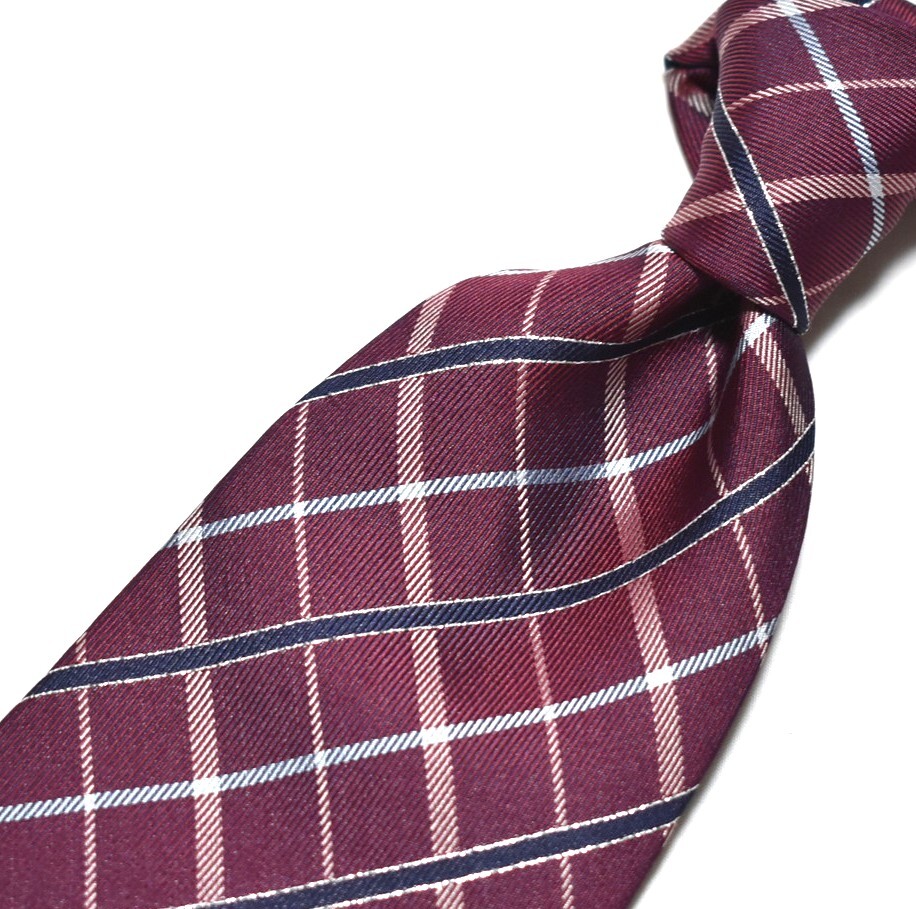 A044☆DAKS ネクタイ パターン柄☆3本以上送料無料☆拍卖