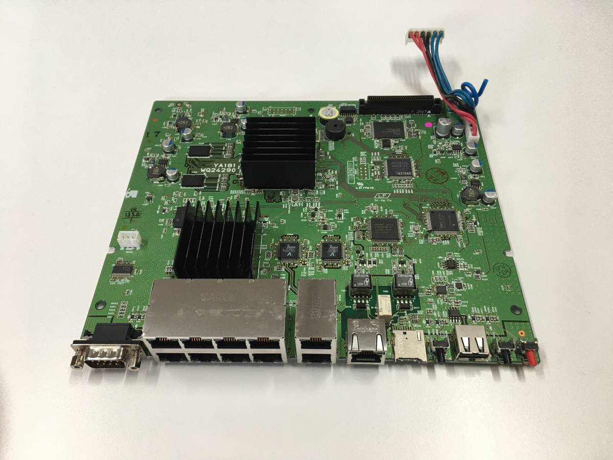 A16400)YAMAHA RTX1200 ギガアクセス VPNルーター 用 マザーボード 中古拍卖