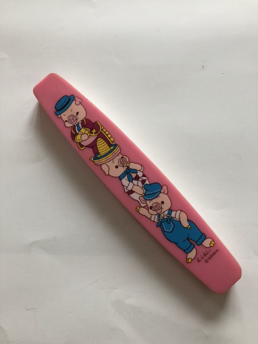 ビンテージ 昭和レトロ 三匹の子ぶた 子ども用箸ケース拍卖