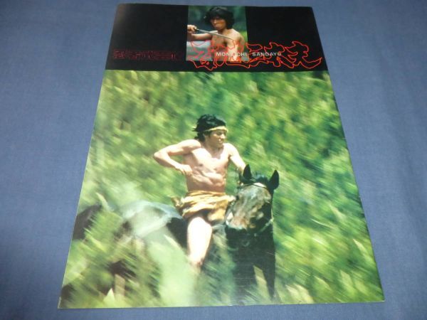 (194)邦画・映画パンフ「忍者武芸帖・百地三太夫」1980年 真田広之ふんどし姿・肉体美 千葉真一拍卖