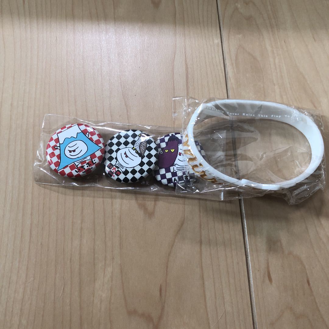 ミイラズ 缶バッジ ラバーバンドセット拍卖