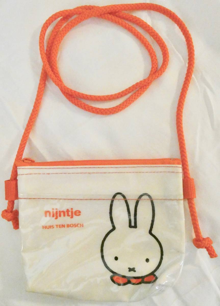 ミッフィー ハウステンボス 紐付きパース ポーチ ストラップ ポシェット 小物入れ ディックブルーナー miffy HUIS TEN BOSCH ナインチェ拍卖