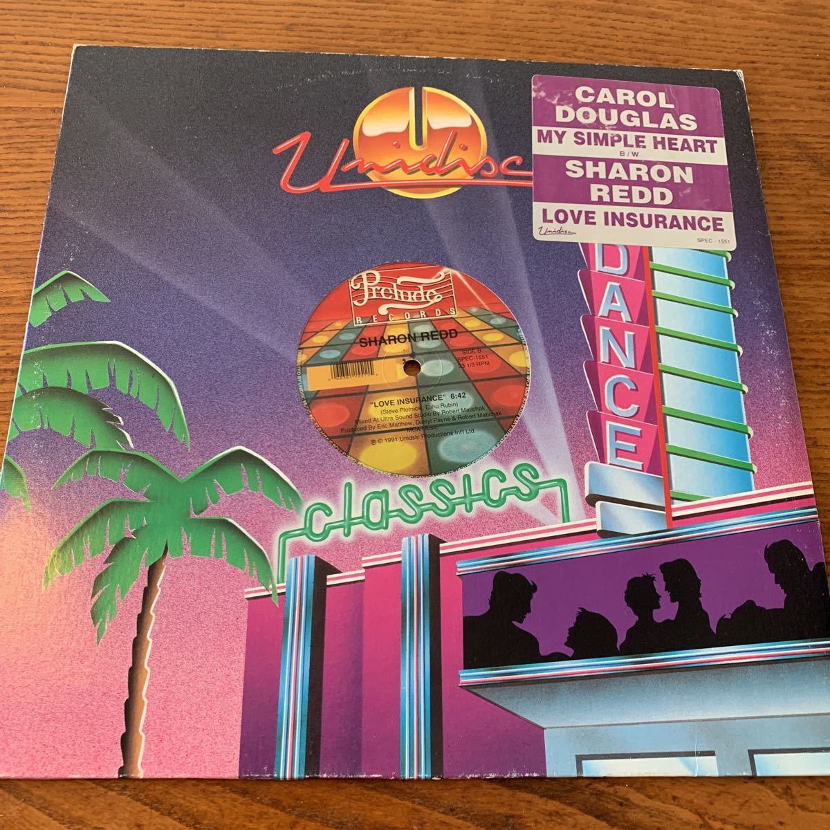 ★お勧め!SHARON REDD/LOVE INSURANCE ★ CAROL DOUGLAS/MY SIMPLE HEART 中古レコード拍卖