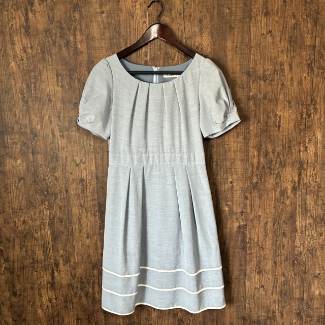 M51◇STRAWBERRY-FIELDS | ストロベリーフィールズ ワンピース ライトブルー レディース サイズなし 中古品拍卖