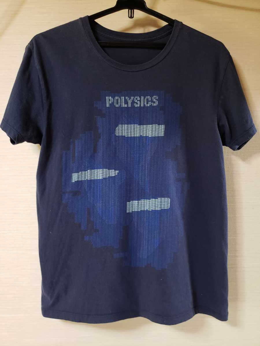 POLYSICS Tシャツ ネイビー ポリシックス拍卖
