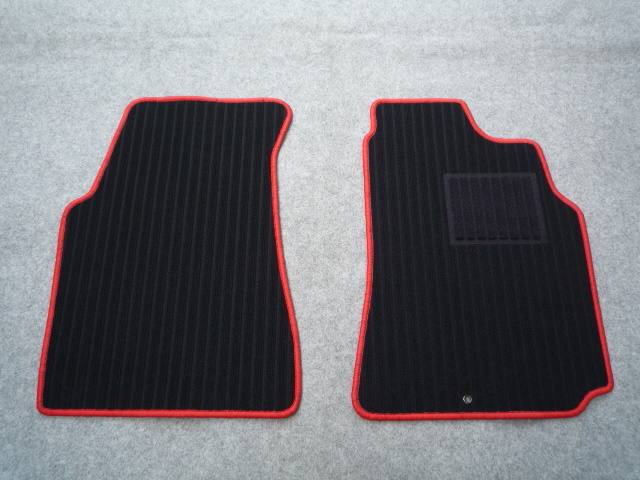 ☆日産☆シルビア S13/S14/S15 ◇縁糸カラー変更OK◇ フロントマット新品 A/-kr①拍卖