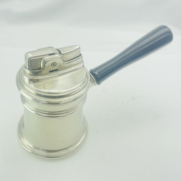 【極上品】RONSON/ロンソン ヴィンテージ オイルライター U.S.A 卓上 シルバーカラー 付属品ウィック.フリント付 メンテ整備済着火OK MR328拍卖