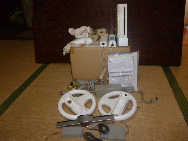Nintendo Wiiフルセット 即決落札おまけ付き拍卖