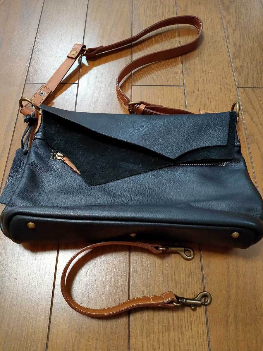 Cnir Jのレザーショルダーバッグ oner Cnbe拍卖