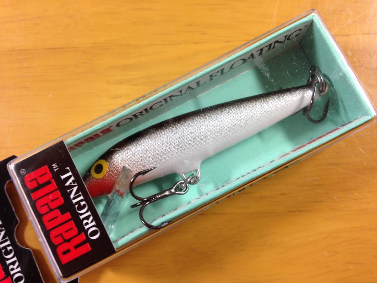 ★RAPALA★ F-7 S ラパラ フローティング 7cm シルバー 検索用 管釣り エリア トラウト #20-343拍卖