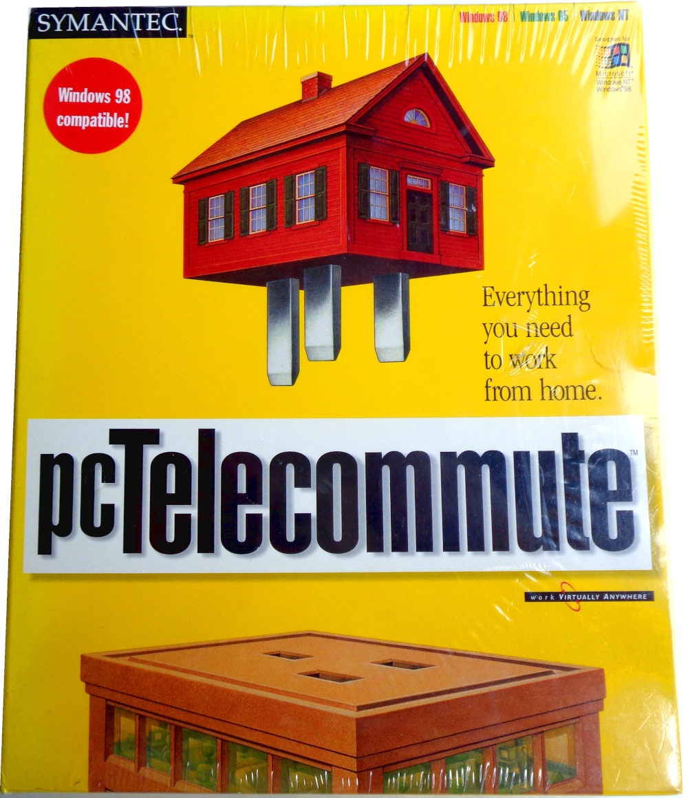 新古品 Symantec pcTelecommute Windows 98/95/NT拍卖