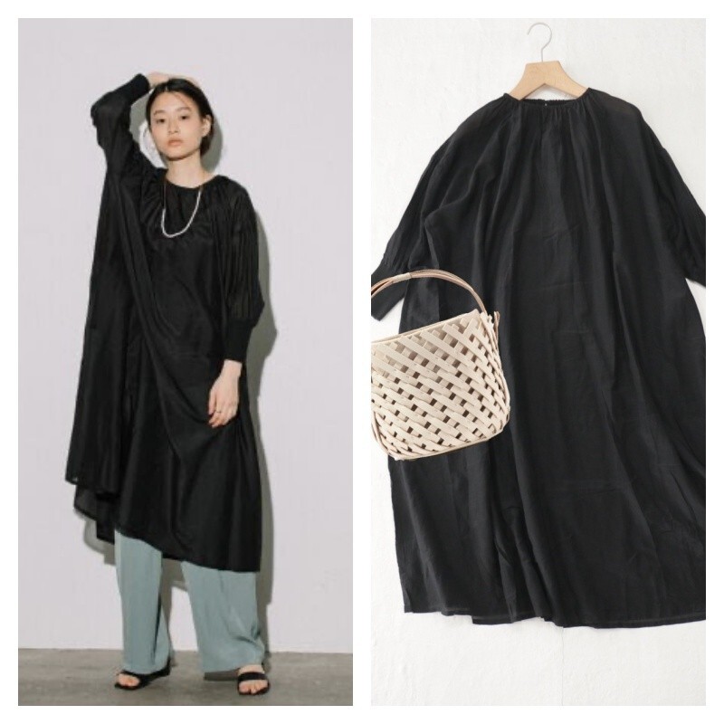 【送料無料】美品*1.8万 Audrey and John Wad|コットンシルク♪ロングワンピース(オードリーアンドジョンワッド)拍卖