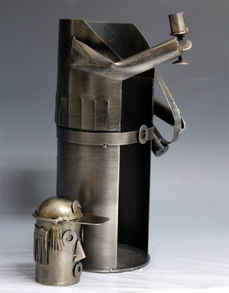 勝徳■ジャンクアート「ゴルフ」ワインボトルラック/酒メタル CPA37-17拍卖