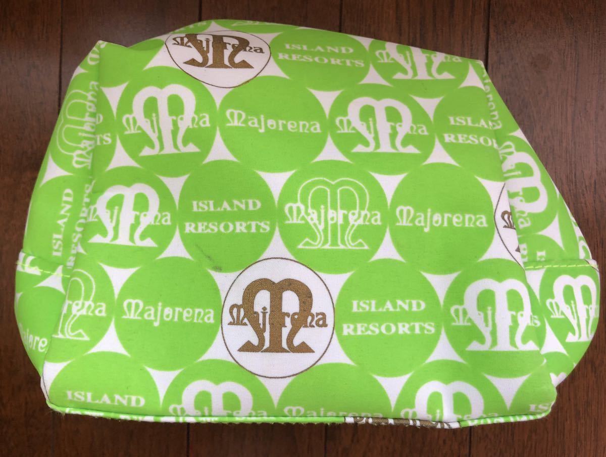 アイランドリゾート マジョレナ ポーチとファイル 廃ブランド アパレル 非売品 ノベルティー 中古拍卖
