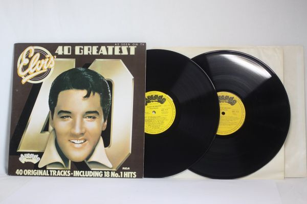 英LP Elvis Presley Elvis' 40 Greatest UK盤 英国盤 Stereo ステレオ エルヴィス プレスリー拍卖