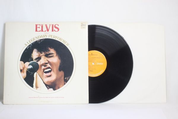 英LP Elvis Presley A Legendary Performer Volume1 VOL.1 UK盤 英国盤 Mono モノラル エルヴィス プレスリー拍卖