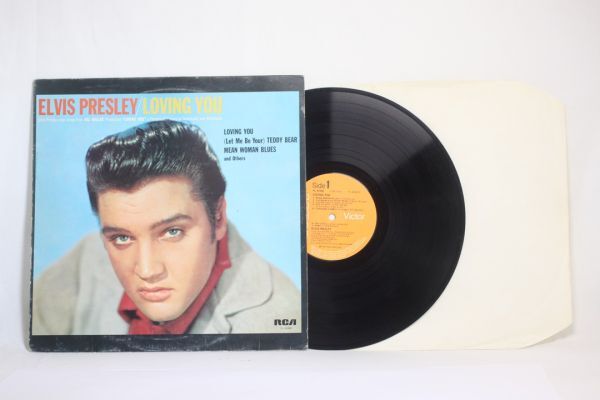 独LP Elvis Presley Loving You ドイツ盤 Stereo 両面マト1 ステレオ エルヴィス プレスリー拍卖