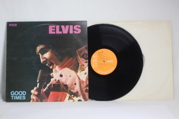 英LP Elvis Presley Good Times UK盤 英国盤 Stereo APL1 0475 ステレオ エルヴィス プレスリー拍卖