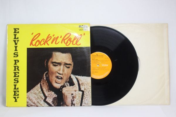 英LP Elvis Presley Rock 'n' Roll UK盤 英国盤 Stereo ステレオ ロックンロール エルヴィス プレスリー拍卖