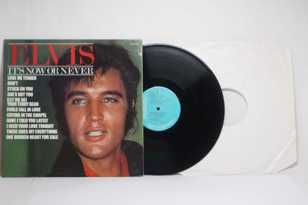 英LP Elvis Presley It's Now or Never UK盤 英国盤 Stereo ステレオ エルヴィス プレスリー拍卖