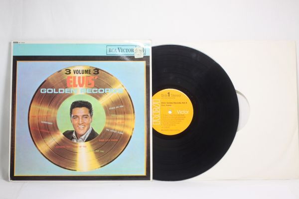 英LP Elvis Presley Elvis' Golden Records Vol.3 volume3 UK盤 英国盤 Stereo ゴールデンレコード ステレオ エルヴィス プレスリー拍卖