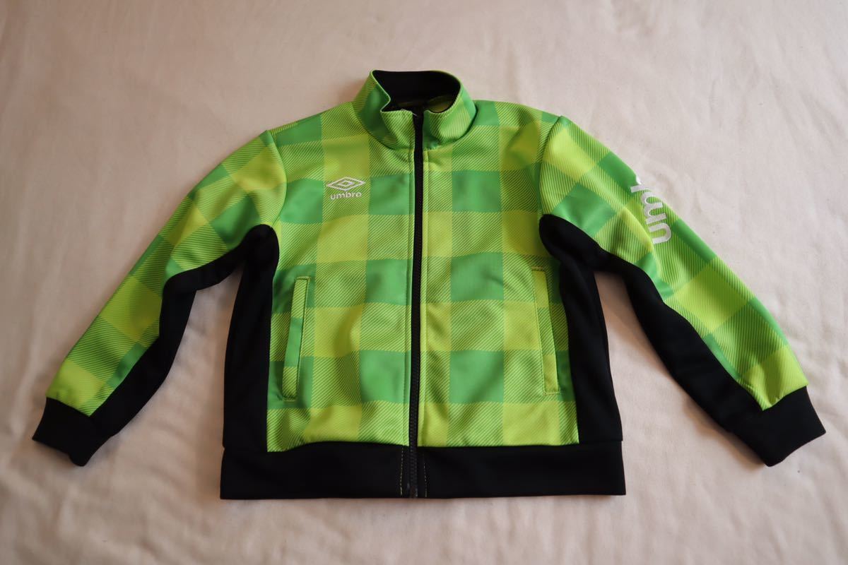 アンブロ UMBRO 長袖ジャージジャケット JR バッファローチェックトラックジャケット UCA2748J ジュニア120拍卖