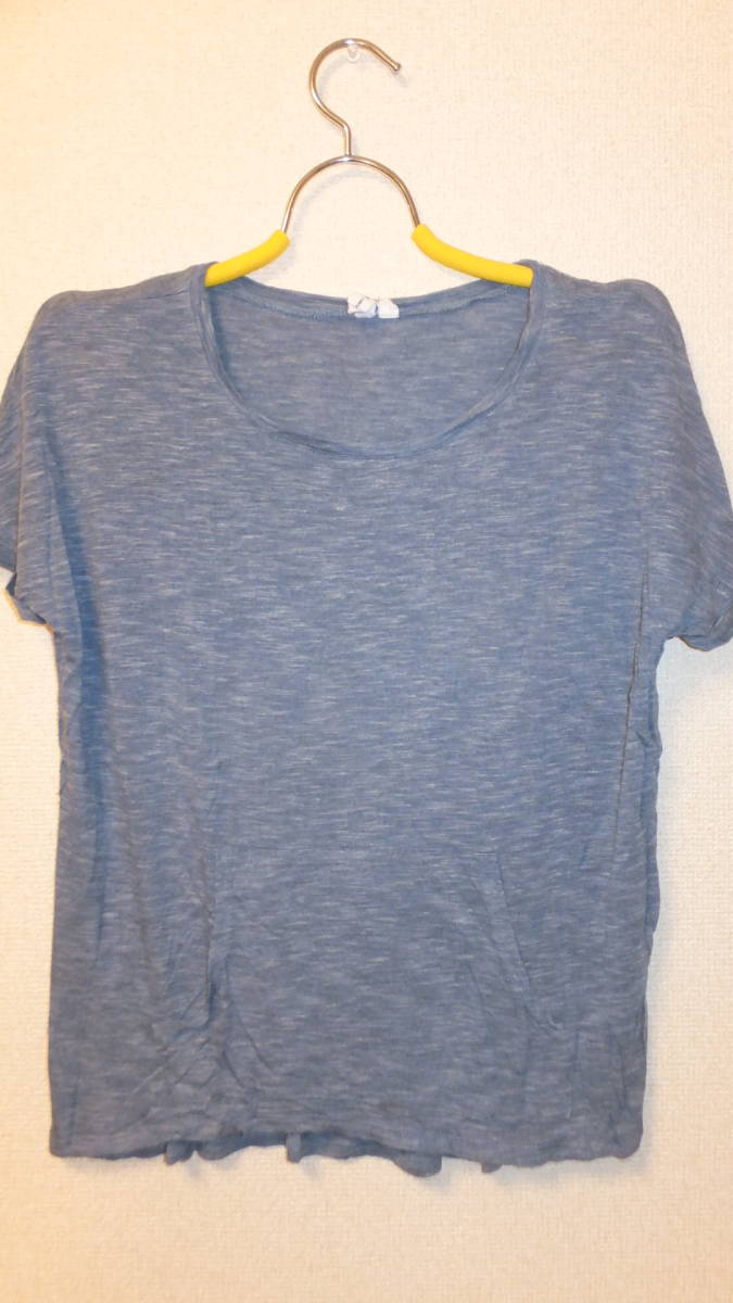 ★cable & gauge★SHORT SLEEVE TOPS LADIES SIZE S アメリカケーブル&ゲージ レディース半袖トップス TシャツサイズS USED IN JAPAN拍卖