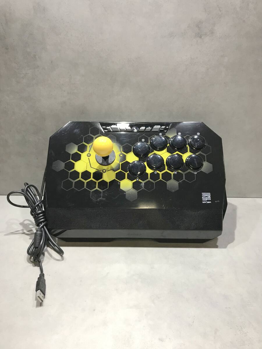 S11592◎Qanba Drone クァンバ ドローン アーケードジョイスティック N2-PS4-01 PS3 PS4通電OK【ジャンク】250521拍卖