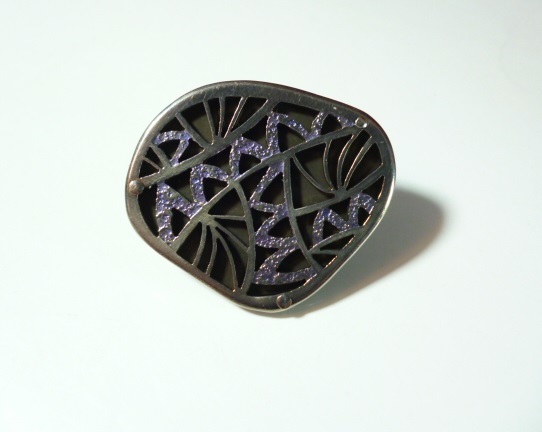 Ж ヴィンテージ チタン モダンデザイン 帯留め Ж拍卖