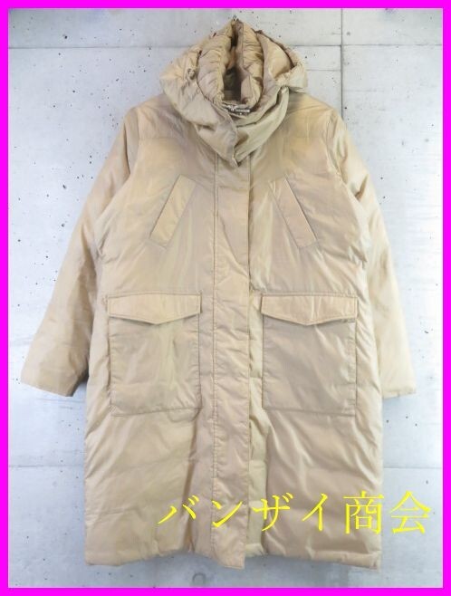 0350b12◆最高級◆MAX&Co. マックスアンドコー EXTRA WARM フーディ 中綿ダウンコート 40/マックスマーラ/MAX MARA/ジャケット/良品です拍卖