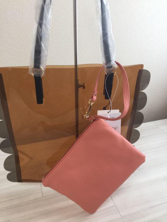 新品HALIN Scallop Tote(L)トートバッグ定価5390円拍卖