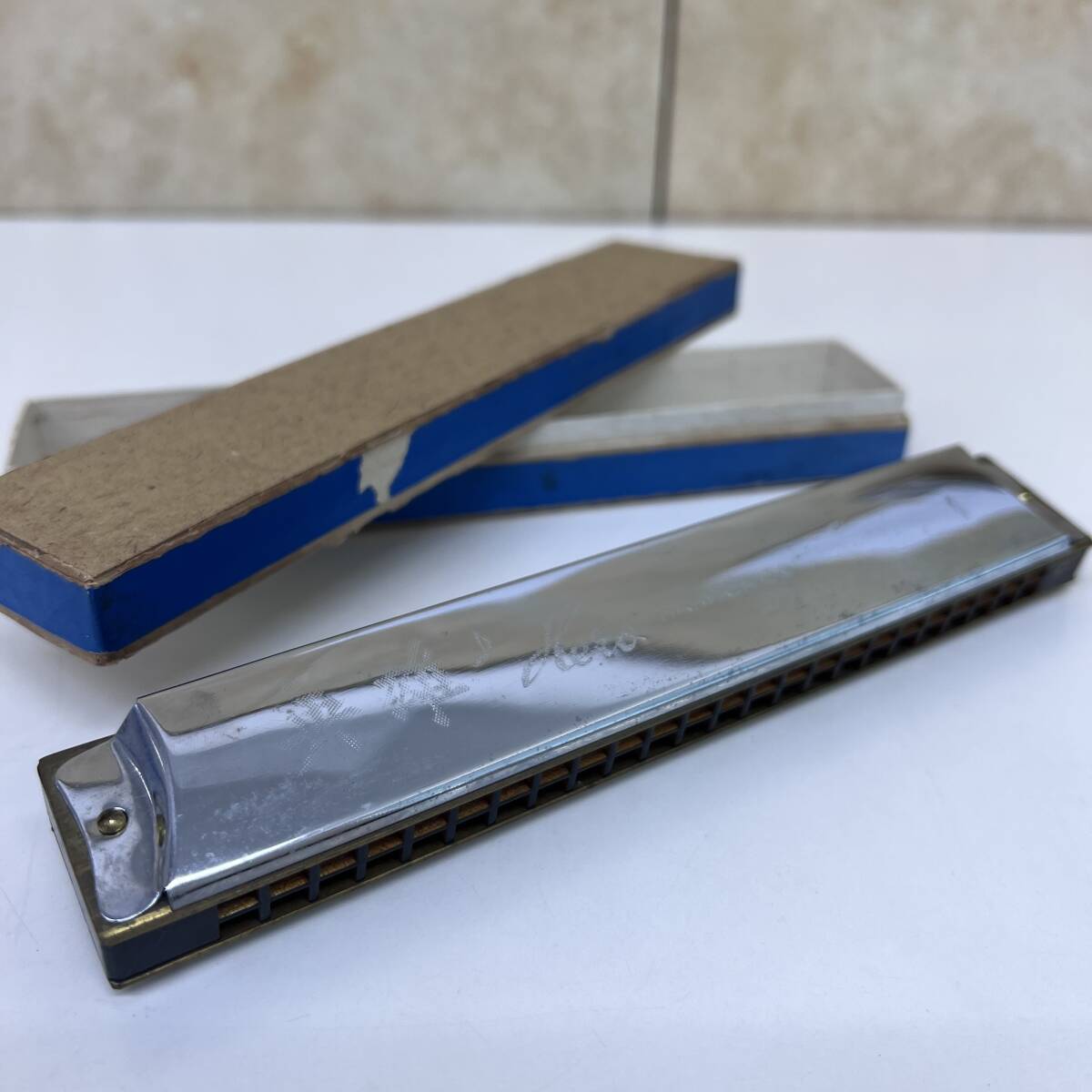 【アンティーク品】 英雄 HERO ハーモニカ【中古】拍卖