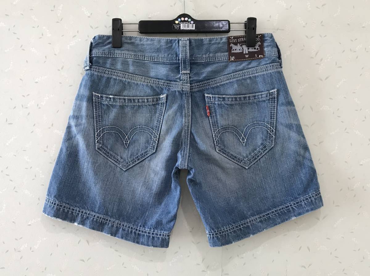 * リーバイス LEVI STRAUSS&CO. ショートデニムパンツ S    BJBJ.E拍卖