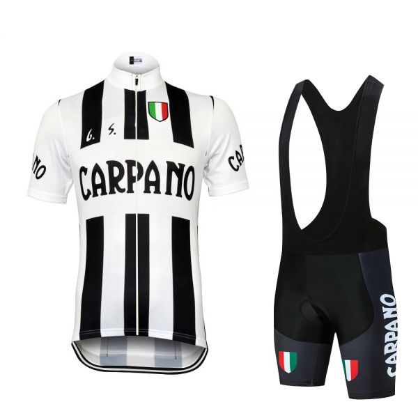 新品 レトロデザイン 上下セット No39 XLサイズ イタリア サイクルジャージ ウェア 半袖 メンズ サイクリング MTB ロードバイク 自転車拍卖