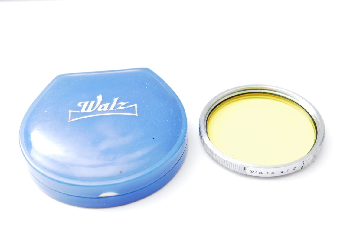 Walz 40.5mm 銀枠レンズフィルター w.Y2 純正ケース付き (3)拍卖