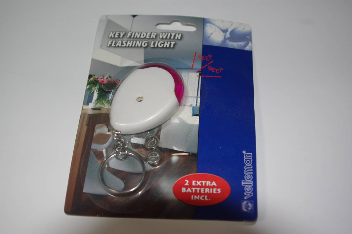 ★激安! 鍵発見器 またはスマホ発見にも... KEY FINDER FLASHING LIGHT   口笛を吹いて…音と光で知らせます! 全国送料無料!!拍卖