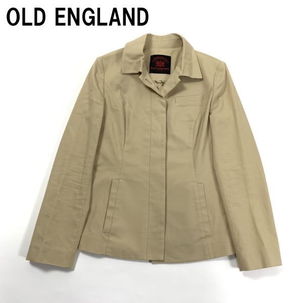 OLD ENGLAND オールドイングランド ジャケット 綿 コットン ベージュ 36 YC152拍卖