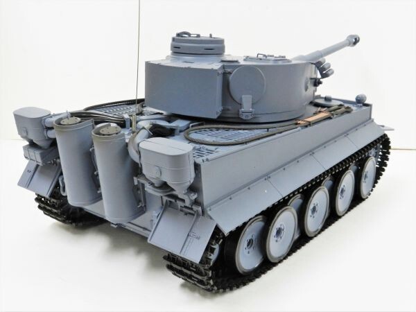 【赤外線バトルシステム付 対戦可能 塗装済み完成品戦車ラジコン】Heng Long Ver.7.0 2.4GHz 1/16 タイガーI型 3818-1 ☆戦車ラジコン拍卖