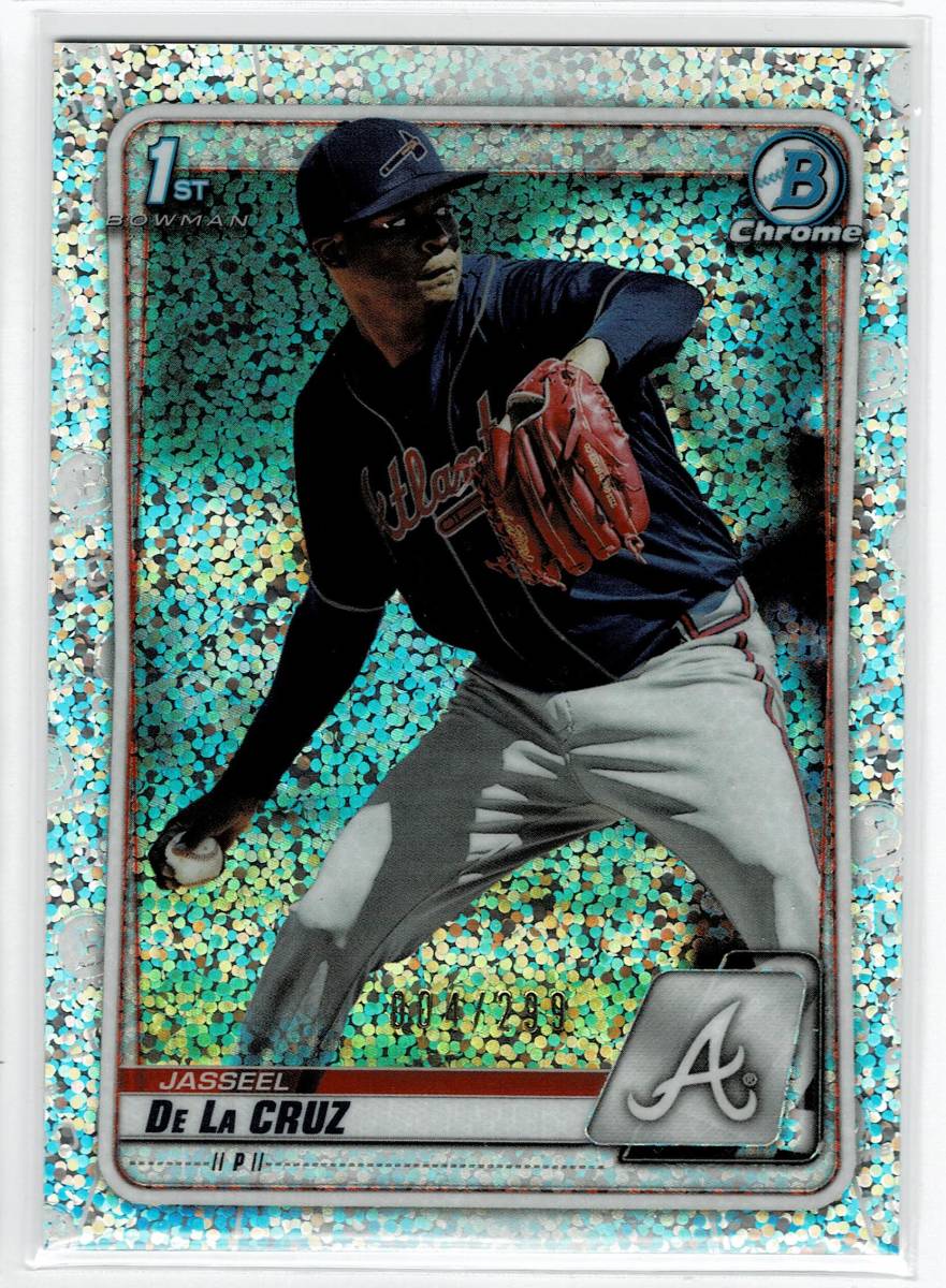 2020 Bowman Chrome Jasseel De La Cruz Sparkle Refractor /299拍卖