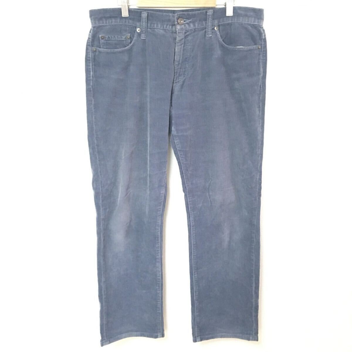 【UNIQLO】ユニクロ コーデュロイ パンツ ボトムス アメカジ カジュアル 普段 大きめ ゆったり 秋冬 オシャレ メンズ サイズW33/Y31083fF拍卖