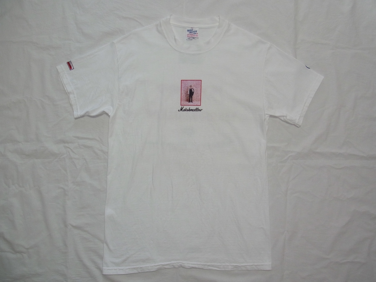 ★美品・未着用★ 奥田民生 『GOLDBLEND』 マシマロ プロモーション Tシャツ sizeM 白 ★古着 非売品 当時物 販促品 ユニコーン グッズ拍卖