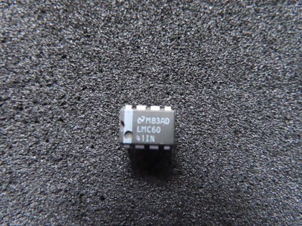 【未使用】 LMC6041IN オペアンプ 【在庫2個あり】拍卖