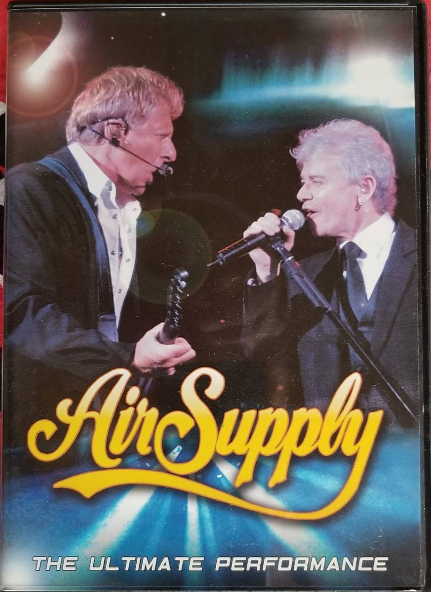 【DVD入手困難】AIR SUPPLY(エア・サプライ):Ultimate Performance(輸入盤)国内プレイヤー再生可能拍卖