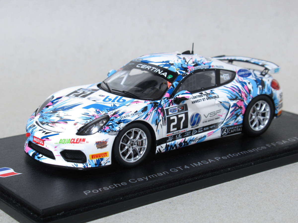 ポルシェ ケイマン GT4 IMSAパフォーマンス #27 FFSA GT 2018拍卖