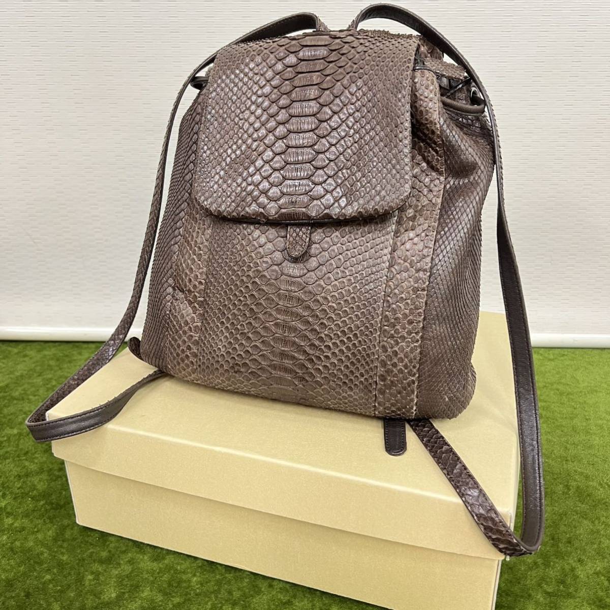 ★☆ ブランドバッグ/レディース バッグ/バッグ/リュック/ARUKAN/アルカン ブラウン ☆★拍卖