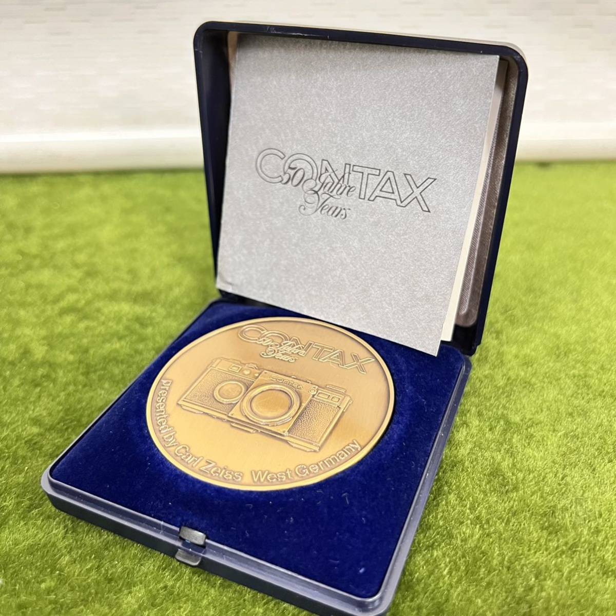 ★☆ CONTAX 1932-1982 誕生50周年記念 メダル/presented by Carl Zeiss ☆★拍卖