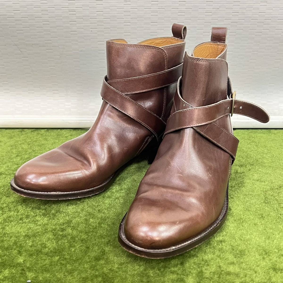 ★☆ 現状渡し/メンズシューズ/ブーツ G.T.Hawkins/ホーキンス サイズ:42/革靴 イタリア製拍卖