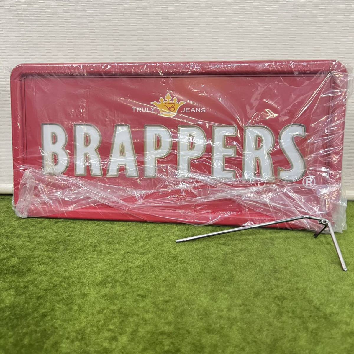 ★☆ 未使用保管品/TRULY JEANS/ジーンズ BRAPPERS/ブラッパーズ 看板/照明看板/電光看板/店舗 看板拍卖